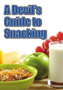 A Devil`s Guide to Snacking A Devil`s Guide to Snacking