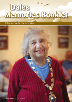 Dales Memories Booklet
