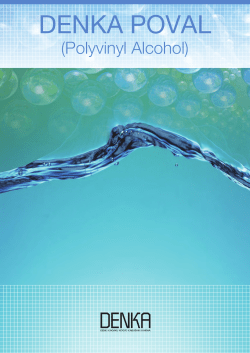 DENKA POVAL Catalog