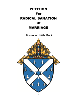 PETITION For RADICAL SANATION Of