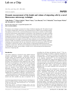 Lab on a Chip PAPER - MPI