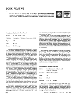 Perturbation Methods in Heat Transfer