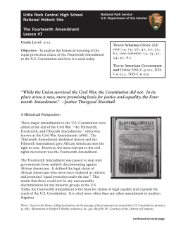 The Fourteenth Amendment