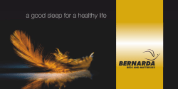 a good sleep for a healthy life