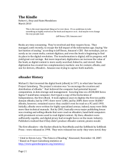 The Kindle - Kellogg School of Management