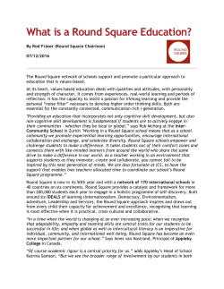 Read more &ndash; What is a Round Square education