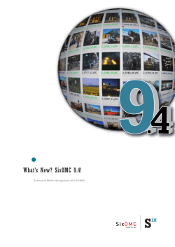 What`s New? SixOMC 9.4!