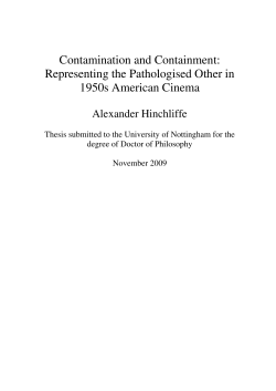 Contamination and Containment