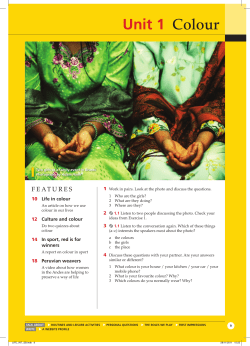 Unit 1 Colour