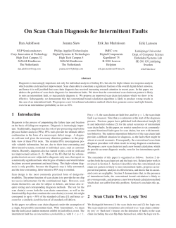 On Scan Chain Diagnosis for Intermittent Faults