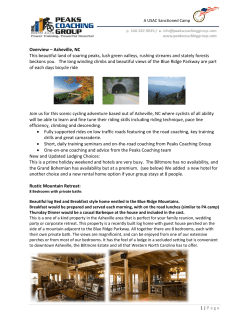 Overview &ndash; Asheville, NC This beautiful land of