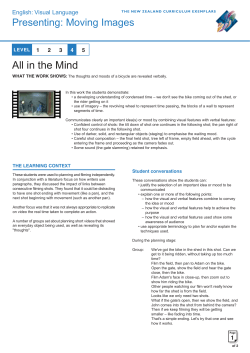 All in the Mind - Assessment TKI