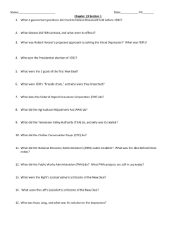 Chapter 13 Section 1 1. What 4 government positions did