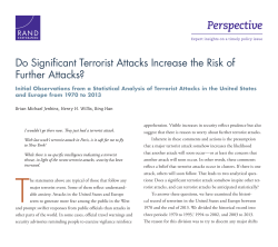 Do Significant Terrorist Attacks Increase the Risk of Further Attacks