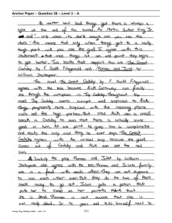 Question 28 &ndash; Level 3