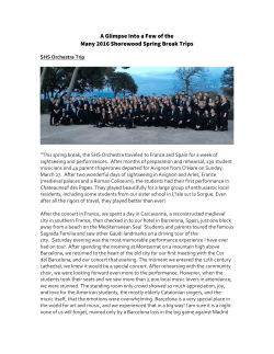 A Glimpse Into a Few of the Many 2016 Shorewood Spring Break Trips
