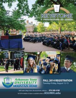 Call 870-508-6105 for details. - Arkansas State University