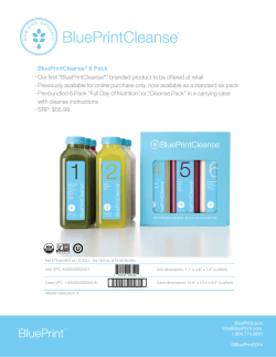 BluePrintCleanse&reg; 6 Pack