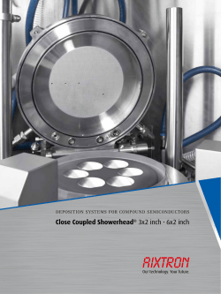 Close Coupled Showerhead&reg; 3x2 inch ∙ 6x2 inch