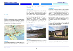 1.0 CONTEXT Location Inch (Inse) is a dispersed coastal settlement