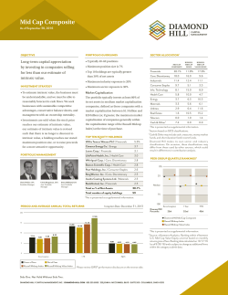 Composite Fact Sheet - Diamond Hill Capital Management