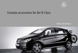 Genuine Accessories for the B