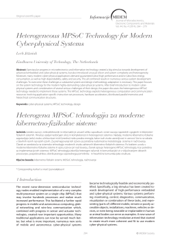 Heterogeneous MPSoC Technology for Modern Cyber