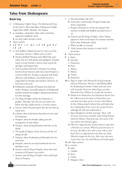 Tales from Shakespeare