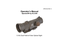 Operator`s Manual