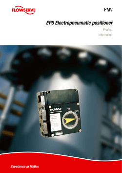EP5 Electropneumatic positioner PMV
