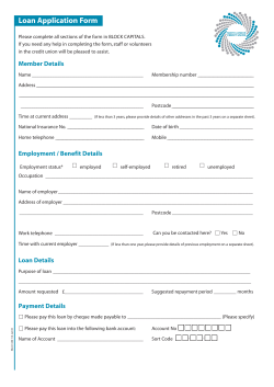 HERE - North London Credit Union