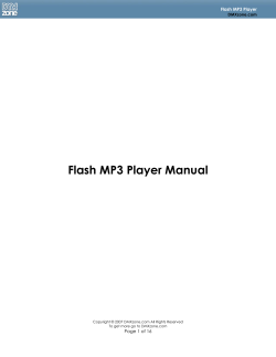 Flash MP3 Player