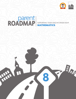Grade 8 Parent Guide