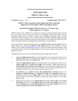news release - Impact Silver Corp.