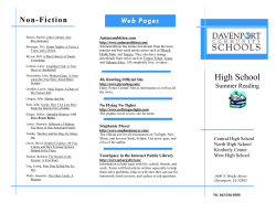Grades 9-12 - Davenport Schools