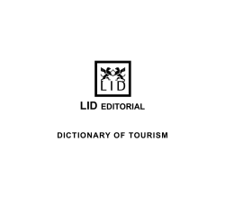 Dictionary of Tourism - Spanish Version