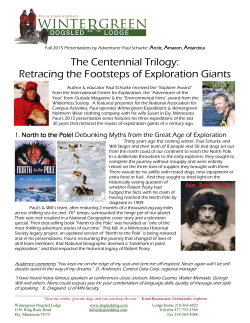 Tour Speaker - Theodore Roosevelt Association