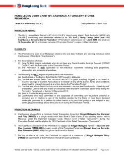 hong leong debit card 10% cashback at grocery stores promotion