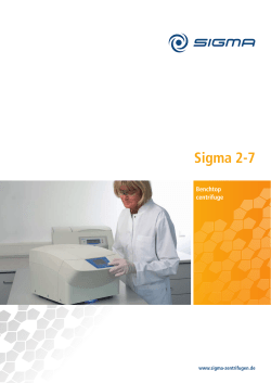 Sigma 2-7 - Labex Instrument AB