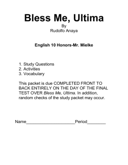 Bless-Me-Ultima-Complete-Study