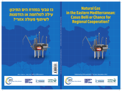 Natural Gas in the Eastern Mediterranean