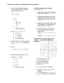 Perform the indicated operations and simplify the result
