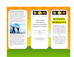 10 TIPS TO BUILD RESILIENCE