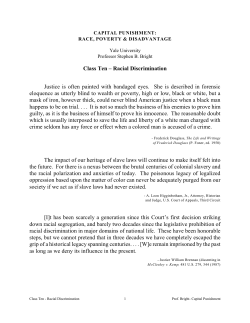 Racial Discrimination  - Yale CampusPress