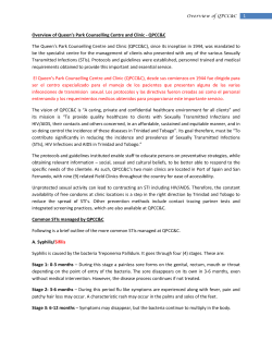 For more information on Sexually Transmitted Diseases, please click