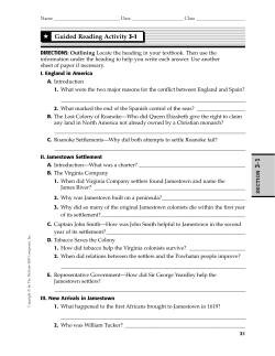 Guided Reading Activity 3-1