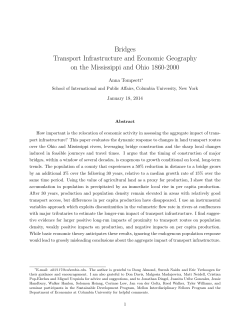 Bridges Transport Infrastructure and Economic