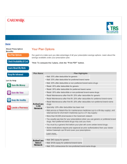 Open Enrollment Extranet for the TRS-ActiveCare