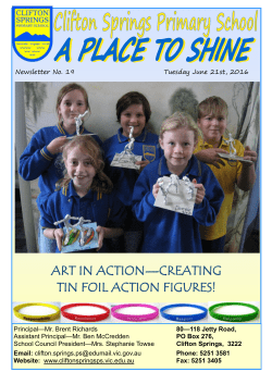 art in action&mdash;creating tin foil action figures!