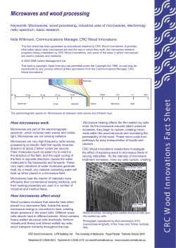 Microwaves FS entire - CRC Wood Innovations